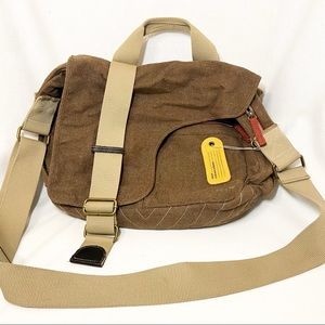 Simple Messenger Bag Canvas NWT